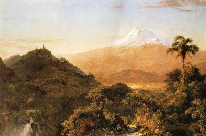 Frederick Edwin Church Sudamerikanische Landschaft oil painting picture